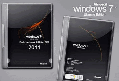 Windows 7 Dark Netbook Edition 32bit