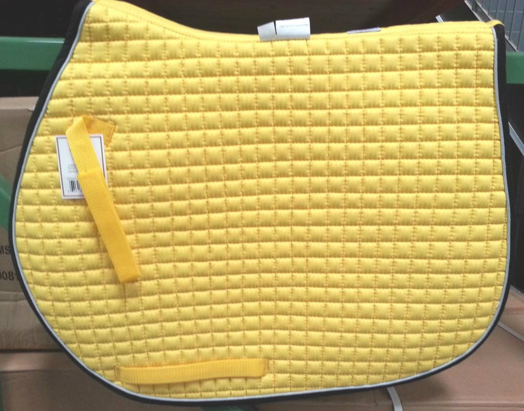PRI PACIFIC RIM 100 COTTON ALL PURPOSE A/P SADDLE PAD (LEMON YELLOW) eBay