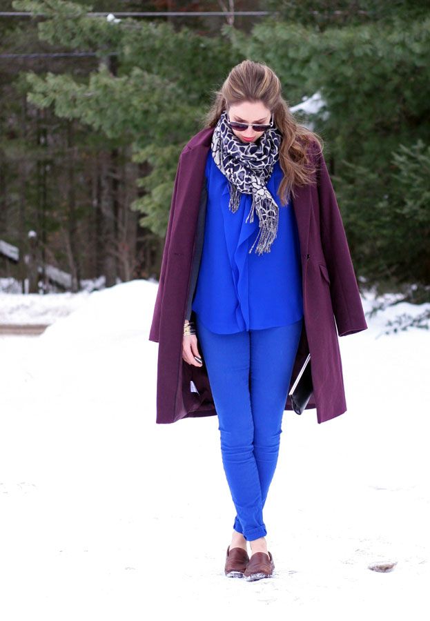 thrifted wool coat