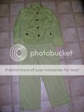 Oleg Cassini Sport Womens Outfit Green Jacket L XL Top  