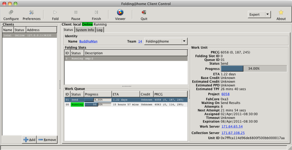 folding at home mac client