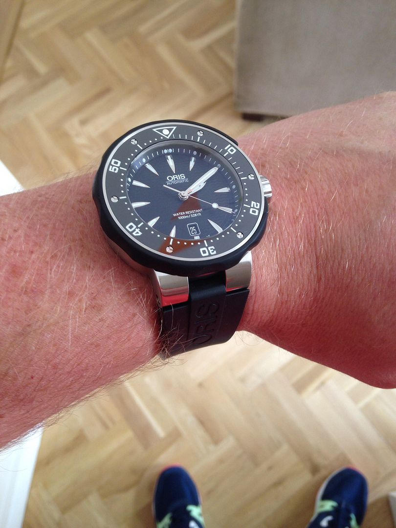 oris pro diver date