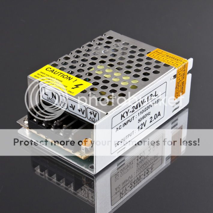 12V 2A 24W Switch Power Supply Driver For LED Strip New  