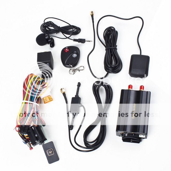 Car GPS Tracker GPS/GSM/GPRS Tracking Device Auto Vehicle TK103B 