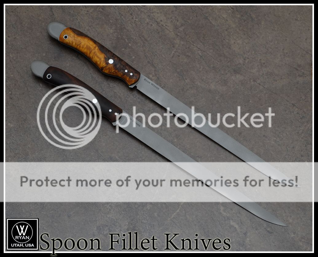 Salmon Spoon Fillet Knives