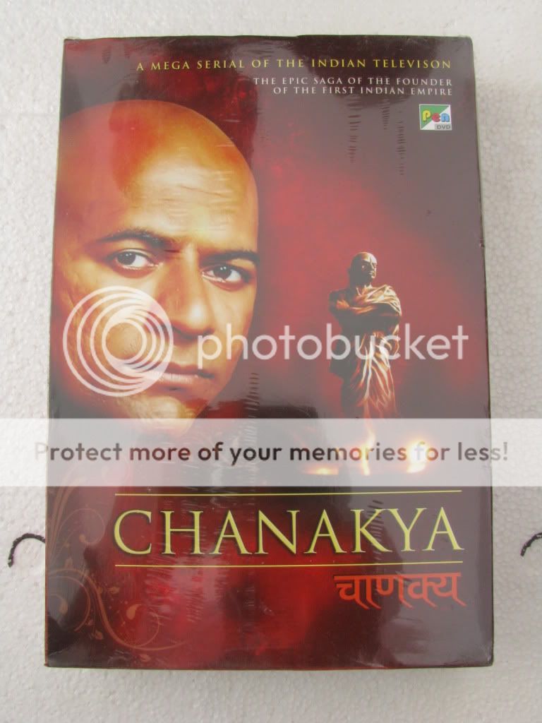 CHANAKYA 8 DVD bollywood TV series Chandraprakash Dwive  